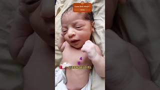 Cute Baby Joyful Moments After Birth