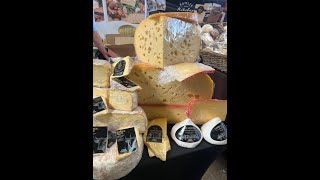 Visiting the artisan cheese fair 2024