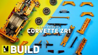 LEGO Technic Speed Build | Corvette ZR1 42093 | Satisfying ASMR Snap Build 2022