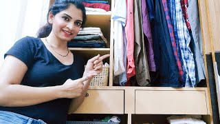 Men's Closet/Wardrobe Organisation I My Husband Wardrobe Organisation with tips and tricks