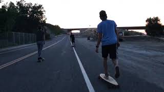 Vlog 5- Squad Longboarding Meetup in the Tricities Sunset