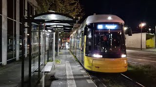 Straßenbahn Berlin | Mitfahrt in der M8 von Clara-Jaschke-Straße bis Betriebshof Marzahn im F8Z 9002