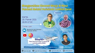 Menggerakan Ekonomi Warga di Masa Pandemi Melalui Pariwisata Lombok Barat