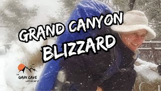 Grand Canyon Blizzard Backpack Trip