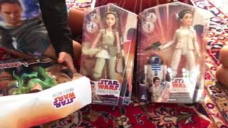 Unboxing Star Wars Forces of Destiny Toys Hasbro