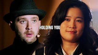 toby & happy | holding you