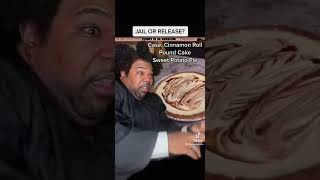 Jail or Release?! Cinnamon Roll Pound Cake Sweet Potato Pie!