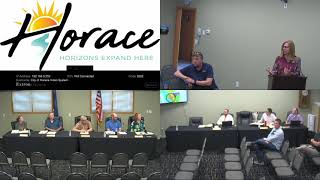 Horace Planning Commission Meeting July 13, 2021