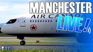 Manchester Airport Live 4K! Fantastic Up Close Aviation #planespotting #manchesterairportlive