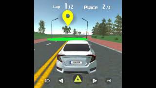 Car Simulator 2 | 6 Line Highway | White Luxury Car | Games Video | #shorts | #2021