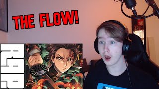 Reaction to Tanjiro Rap | "Breathe" | Daddyphatsnaps [Demon Slayer]