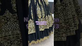 party wear gown nilas creation 9047229113#shorts