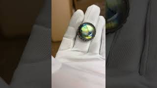 Labradorite Ornate Bezel Ring