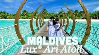 Our trip to MALDIVES MOST LUXURIOUS RESORT || Lux* South Ari Atoll