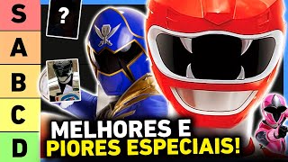 MELHORES E PIORES ESPECIAS DE POWER RANGERS | TIERLIST