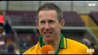 GARY SICE SPEAKS AFTER COROFIN V MOYCULLEN - 2024 GALWAY CLUB FOOTBALL FINAL