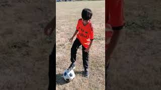 Park - practice football skills