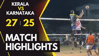 Thrilling Set 1: Karnataka vs. Kerala Volleyball Match Highlights!