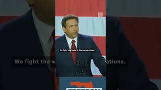 Ron DeSantis is anti woke #rondesantis #woke #president