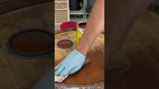 How to Refinish a Bourbon Barrel