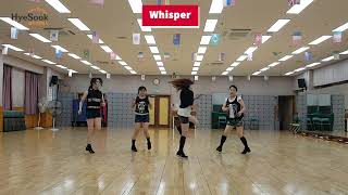 Whisper Line Dance (Dance & Counts) -  Advanced