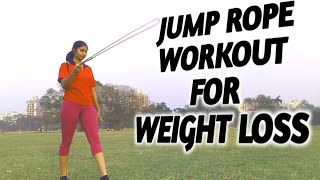 LEARN JUMP ROPE DANCE MOVES // jump rope workout for weight loss // lose weight jumping  every day