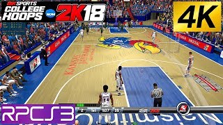 PS3 NCAA College Hoops 2k8 4k on PC 2k18 rosters RPCS3 emulator