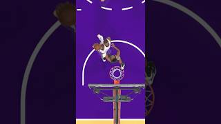 Lebron Dunk On Chris Paul #nba2k25#shorts