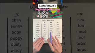 ✨ Long Vowel Spelling Mats #phonics #spelling #scienceofreading #longvowels #teachers