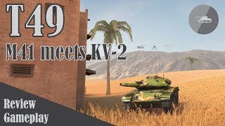 World of Tanks Blitz -- T49 [Review and Gameplay]