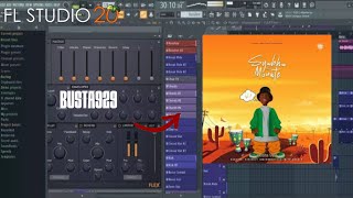 Busta929 x Pcee tutorial🔥🎹 | Fl Studio tutorial  | #busta929 #amapianototheworld