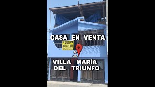 Casa|Venta|Villa María del Triunfo