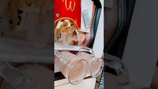 CHOCOLATE SHAKE I MC DONALD'S I MINI VLOG #blogger #foodblogger #youtuber #foodie #mcdonalds