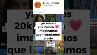 ya somos 20 k 💖!!!