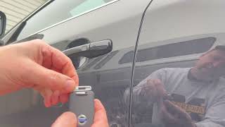 Unlock Volvo without battery or dead battery