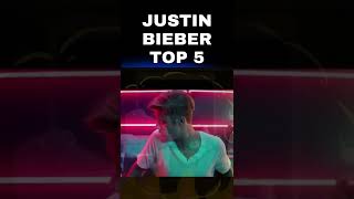 Justin Bieber Best Songs: 5 Most Popular #shorts