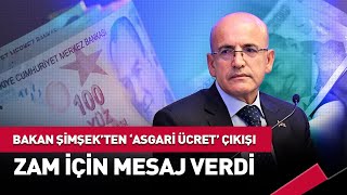 Bakan Mehmet Şimşek'ten 'Asgari Ücret' Açıklaması... #haber