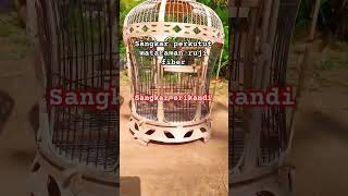 sangkar perkutut, sangkar bambu, #shorts #shortvideo #sangkarperkutut #sangkar #satru2 #perkutut