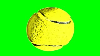 Free Tennis Ball Green Screen