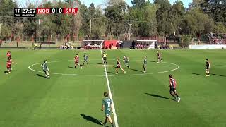 Jeronimo Gomez Mattar (08) mediocampista de Newells vs Sarmiento 7ma Division (14.09.24)