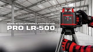 Jak działa laserowy niwelator rotacyjny – seria PRO LR-500