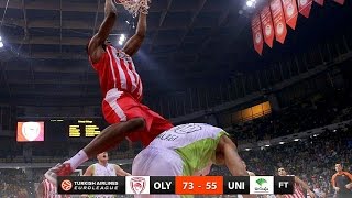 Euroleague 2014 Top 16-Olympiacos B.C-Unicaja Malaga 73-55 (30-01-2014)