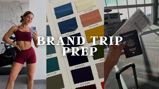 DAY IN MY LIFE VLOG - Prepping for Liaison's first brand trip