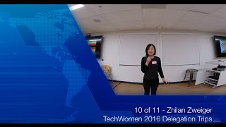 10 of 11 - Zhilan Zweiger - TechWomen 2016 Delegation Trips