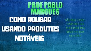 COMO ROUBAR USANDO PRODUTOS NOTÁVEIS- NÃO PERCA MAIS TANTO TEMPO EM GEOMETRIA ANALÍTICA