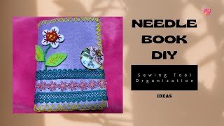 How to make needle organizer diy/ Needle Book diy #homemitra