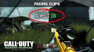 I AM FAKING CLIPS ON MODERN WARFARE REMASTERED!