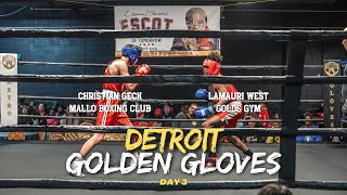 Detroit Golden Gloves 2024! Amateur Boxers Compete On Day 3!