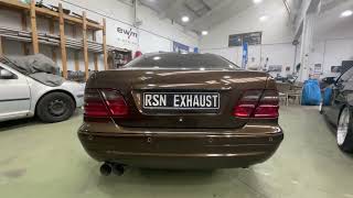 Mercedes CLK 500 - Soundfile Stage 2 | RSN EXHAUST