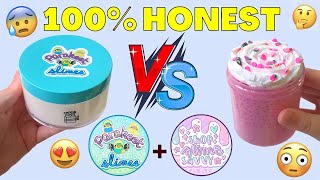 FAMOUS VS UNDERRATED SLIME SHOP REVIEW- Parakeet Slimes + Shop Slime Savvy [ASMR]